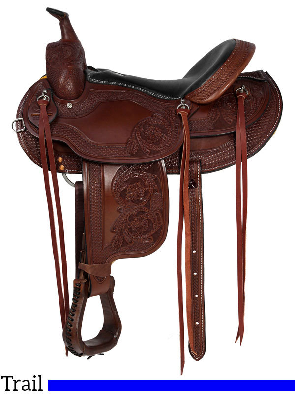 15 to 17 Dakota Custom Haflinger Saddle 2214