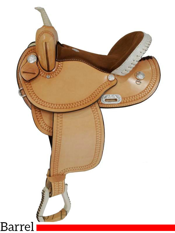 14 to 16 Premium Dakota Barrel Saddle 342