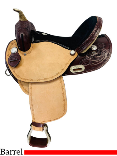 14 to 16 Dakota Barrel Saddle 306