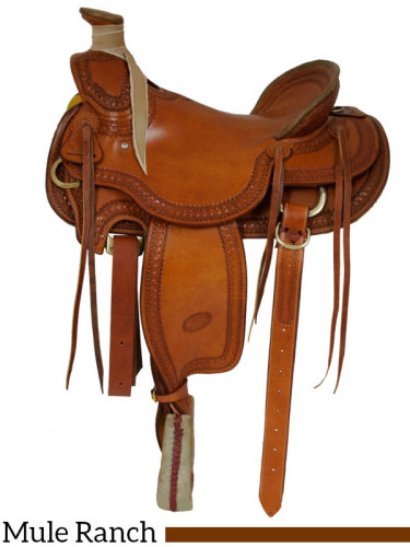 15.5 16 Billy Cook Wade Ranch Mule Saddle 2285