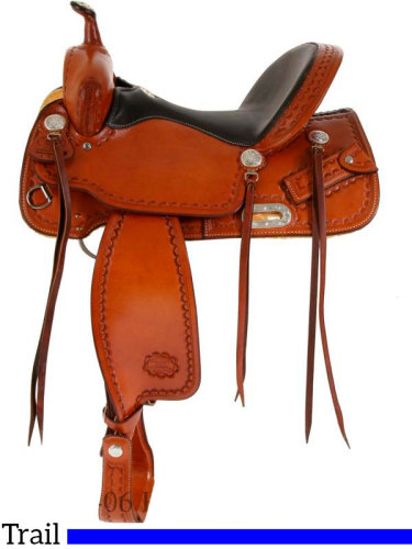 15 to 17 Billy Cook CJ Trail Saddle 1537