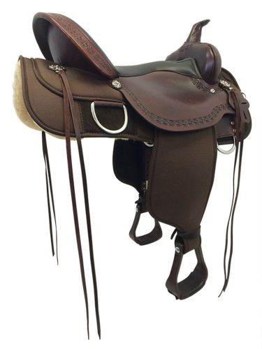 High Horse Magnolia Cordura Trail Saddle 6909 w/Free Pad