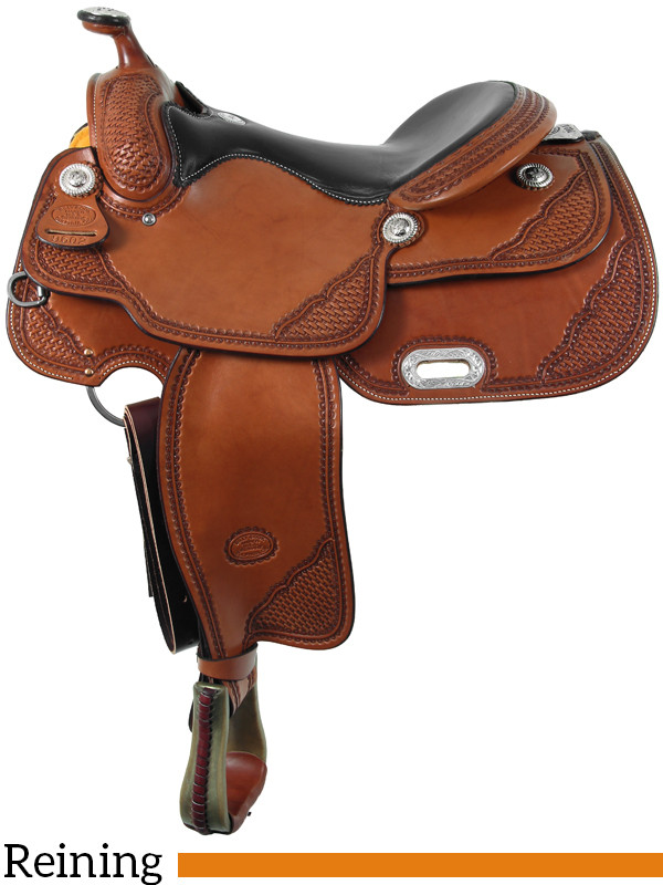 15 to 17 Billy Cook Classic Reiner Saddle 9602