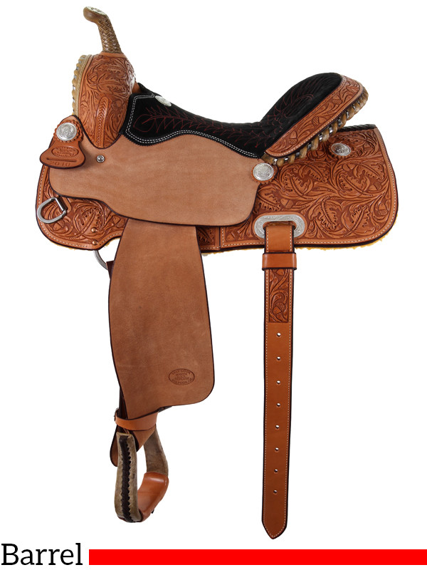 14 to 16 Billy Cook Half Breed Barrel Saddle 2010