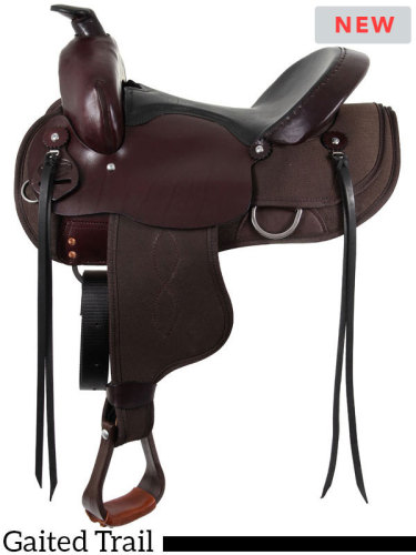 15 to 17 South Bend Saddle Co Navigator Gaited Trail Saddle 1003
