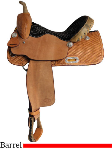 14 to 16 Billy Cook Barrel Saddle 1524