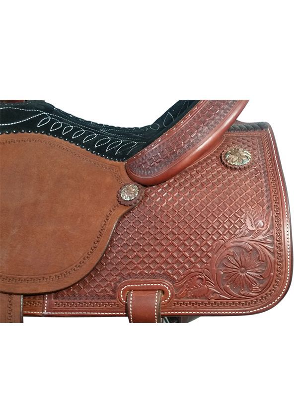 13.5 to 17 Martin Saddlery Custom Roughout Rider All-Around 14-C4