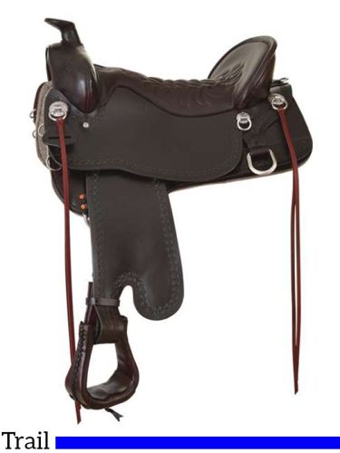 Tucker Big Bend Trail Saddle T93 w/Free Pad