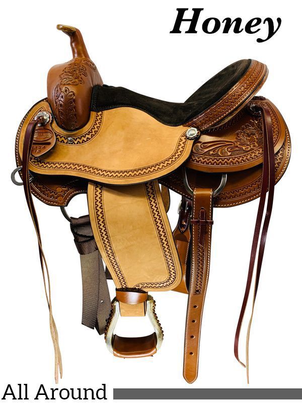 15 16 17 South Bend Saddle Co All Around Work & Trail Saddle 1124
