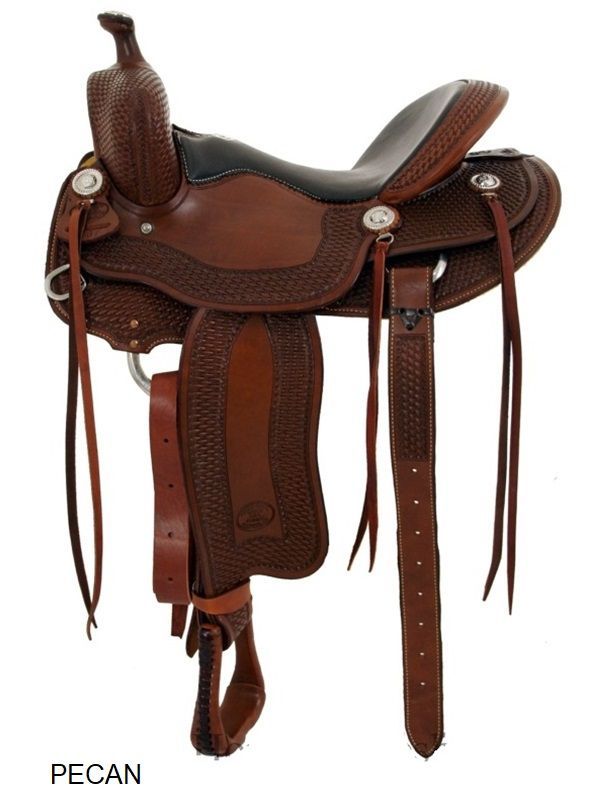 15.5 to 17 Billy Cook Tipton Trail Saddle 1737
