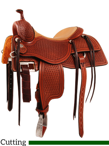15 to 17 Martin Saddlery Working Cowhorse Saddle mr18S