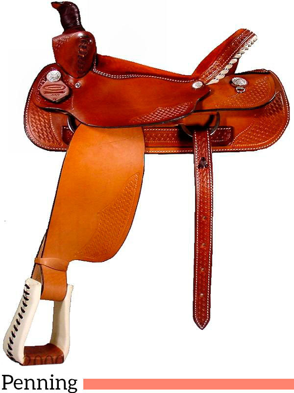 15 to 17 Dakota Penning Roper Saddle 420