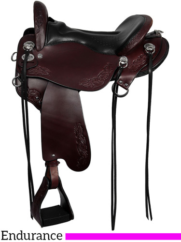 Tucker Horizon Outpost Endurance Saddle 179 w/Free Pad