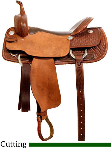 16 to 17 Billy Cook Pro Cutter Saddle 8940