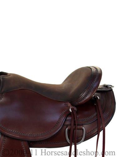 Circle Y Omaha Flex2 Trail Saddle 1554 w/Free Pad