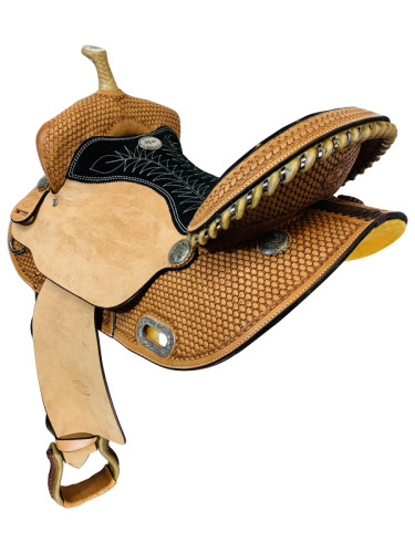 13.5 to 16 Billy Cook Barrel Saddle 1526