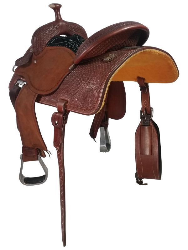 13.5 to 17 Martin Saddlery Custom Roughout Rider All-Around 14-C4