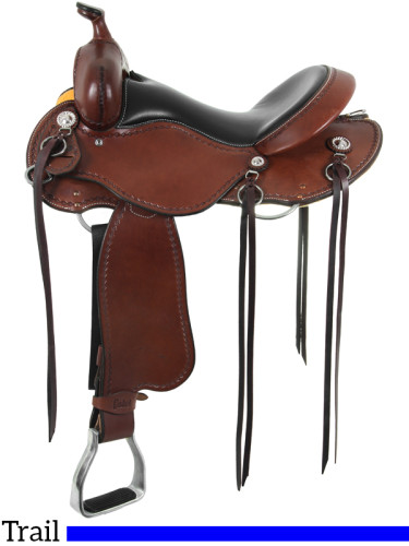 15 to 17 Cashel Western Trail Saddle, Reg, Wide and XWide Tree