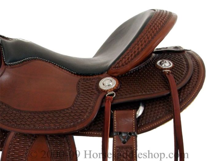 15.5 to 17 Billy Cook Tipton Trail Saddle 1737