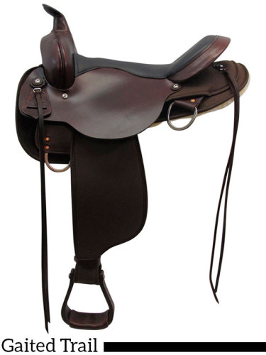Circle Y El Campo Cordura Gaited Trail Saddle 6970 w/Free Pad