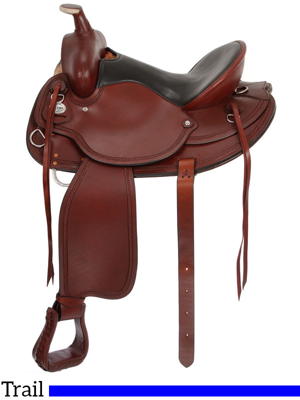 15.5 to 17.5 King Series Wolverine Wide Tree Saddle 78