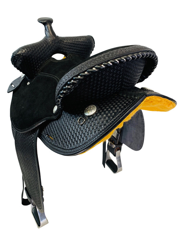 12 to 16 Dakota Barrel Racer 400 Saddle