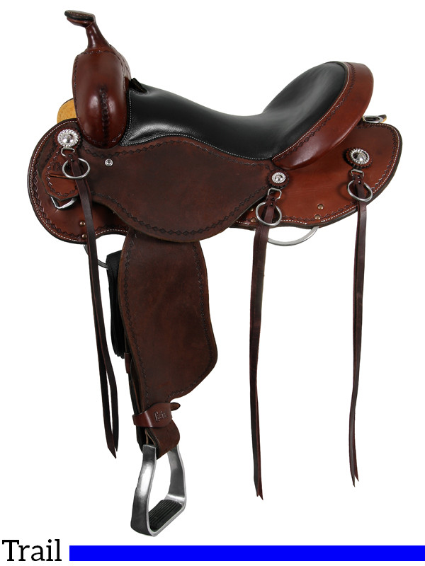 15 to 17 Roughout Cashel Trail Saddle, Reg or Wide Tree