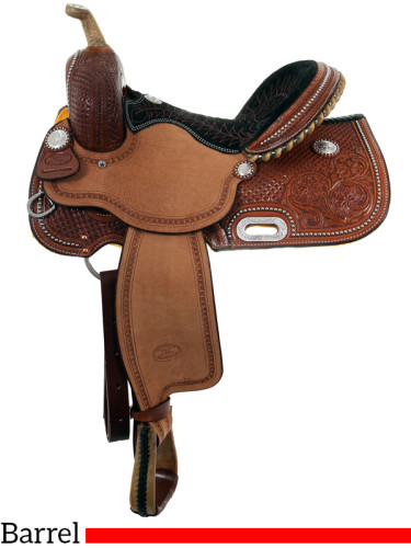 14 to 16 Billy Cook BW Barrel Racing Saddle 1930