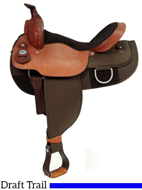 16 17 Fabtron Draft Horse Saddle 7182 7184