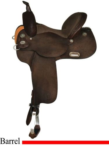 Circle Y Kelly Kaminsky KK Barrel Saddle 1506 w/Free Pad