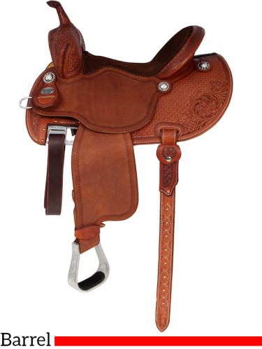 12.5 to 15.5 Martin Saddlery FX3 Barrel Racing Saddle mr67PFS