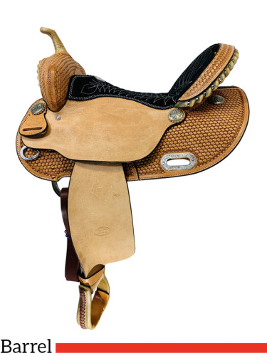 13.5 to 16 Billy Cook Barrel Saddle 1526