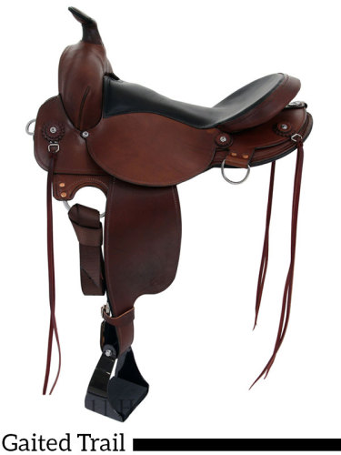 TEMPORARILY DISCONTINUED 16 17 Fabtron Gaited Trail Saddle 7764S-7766S