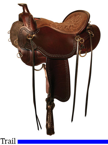 Tucker Pine Ridge Mule Trail Saddle 289 w/Free Pad