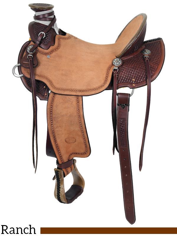 15 to 17 Billy Cook Wade Ranch Saddle 2197