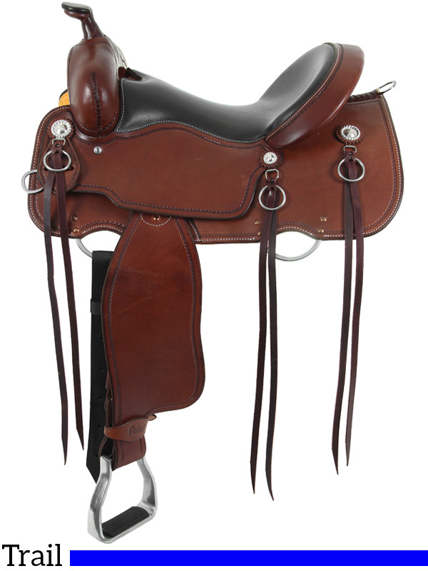 15 to 17 Cashel Trail Blazer Saddle, Reg or Wide Tree