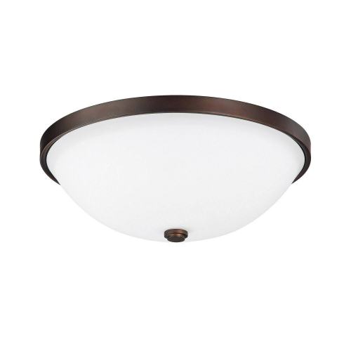 BBB17097927 Capital Lighting 2325BB-SW Flush Mount Light, Burnished Bronze