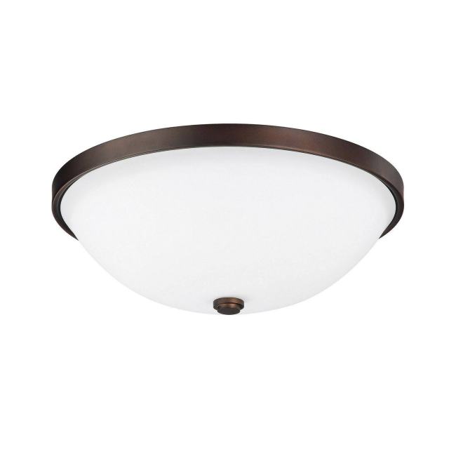 BBB17097927 Capital Lighting 2325BB-SW Flush Mount Light, Burnished Bronze