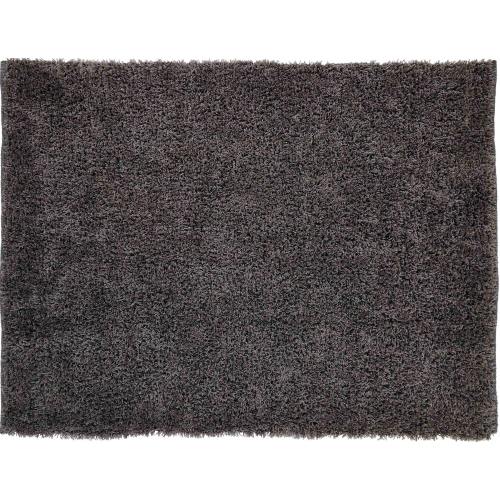 BBB19093503 Chesapeake Microfiber Grey Shag Area Rug (5'x7')