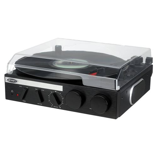 BBB26728674 Jensen Jta-230r 3-Speed Stereo Turntable with Built-in Speakers and Encoding to Computer