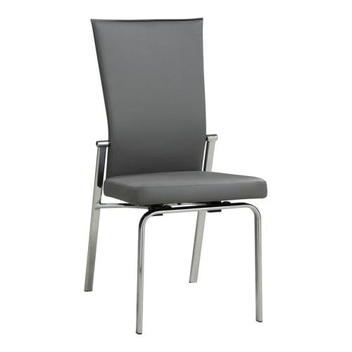BBB22611761 Chintaly Motion Back Side Chair - Set of 2, Gray