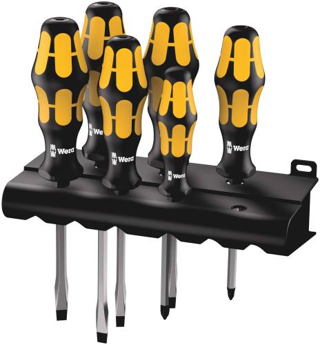 BBB17719226 Wera 932 S/6 Screwdriver Set Kraftform - Chiseldriver