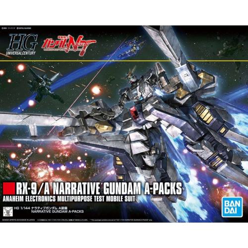 BBB27981845 Bandai Hobby Gundam NT Narrative Gundam A-Packs HG 1/144 Model Kit