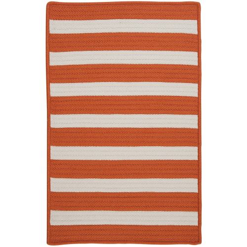 BBB27073132 Colonial Mills tr19r024x144s Stripe It - Tangerine 2'x12'