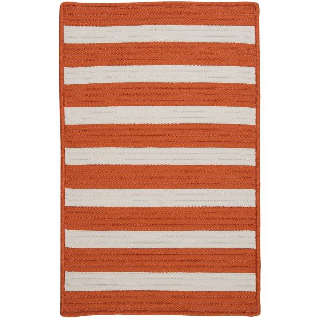 BBB27073132 Colonial Mills tr19r024x144s Stripe It - Tangerine 2'x12'