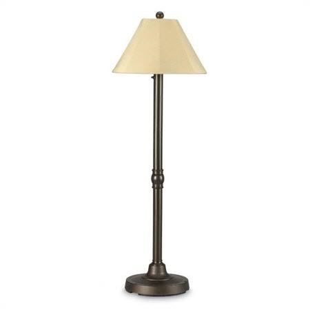 BBB20926941 Darby Home Co Shelley 60inch LED Floor Lamp - Base Color: Bronze, Shade Color: Linen Chile