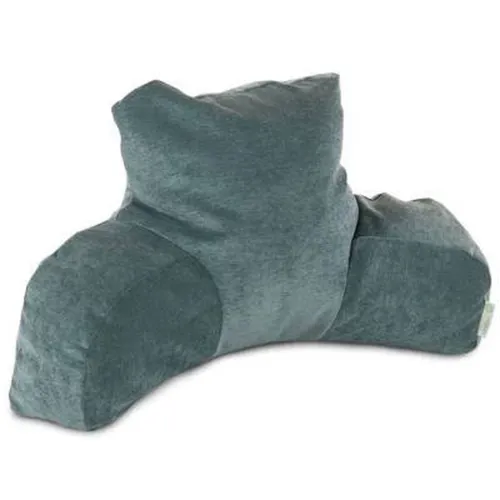 BBB23243809 House of Hampton Bramma Reading Bed Rest Pillow Color: Azure