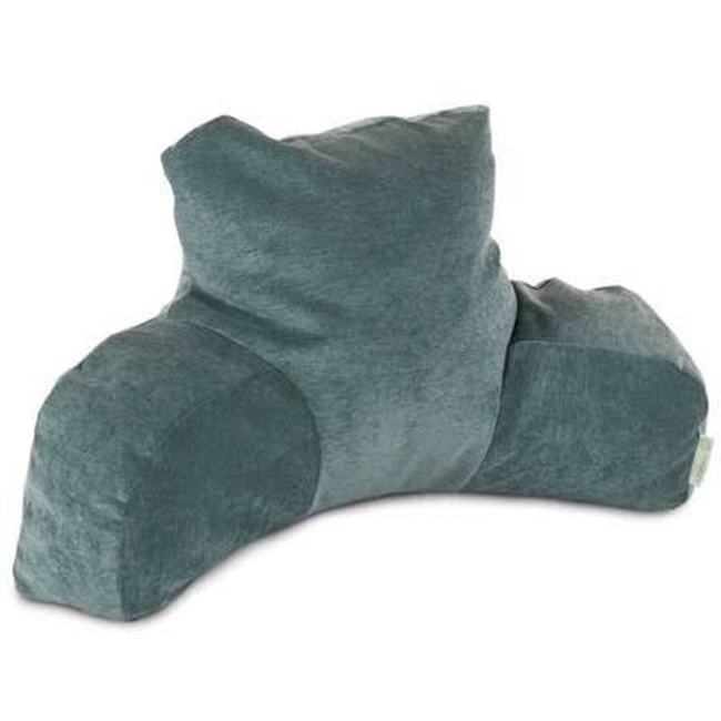 BBB23243809 House of Hampton Bramma Reading Bed Rest Pillow Color: Azure