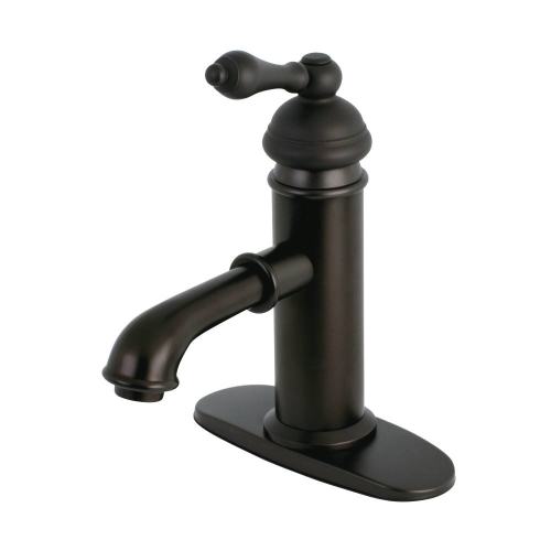 BBB22493297 Kingston Brass KS7415ACL American Classic Single-Handle Bathroom Faucet, Oil Rubbed Bronze