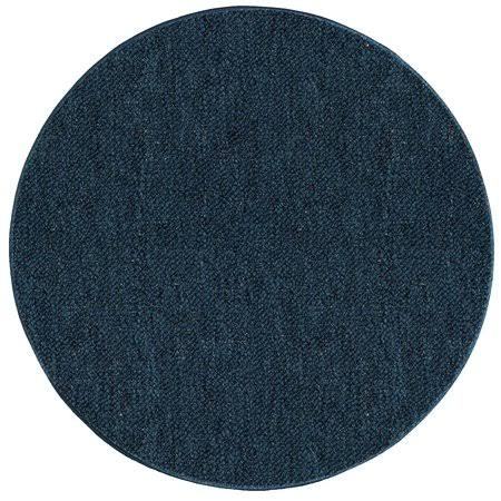 BBB19424658 Indoor Outdoor Area Rug Teal - 4' Round, Adult Unisex, Green